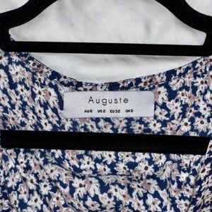 Auguste long wrap dress (maxi)